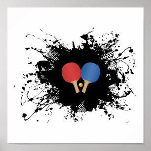 Ping Pong Urban Style Poster