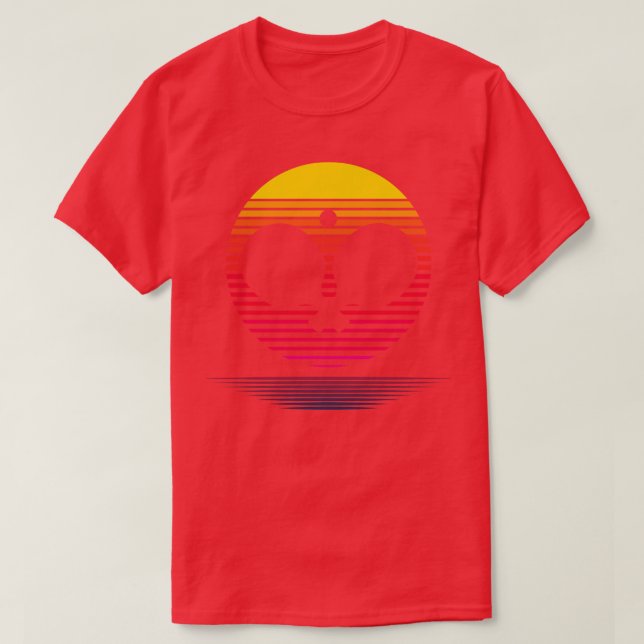 Ping Pong Vaporwave T-Shirt (Design Front)