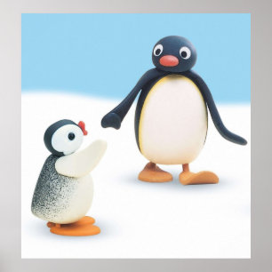 Pingu Penguin Poster