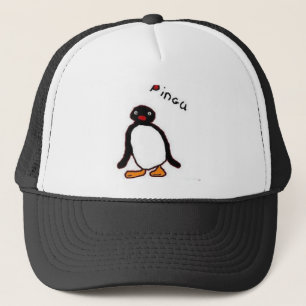 pingu trucker hat