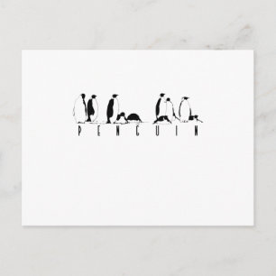 Pinguine Postcard