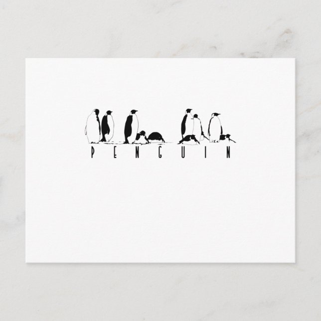 Pinguine Postcard (Front)