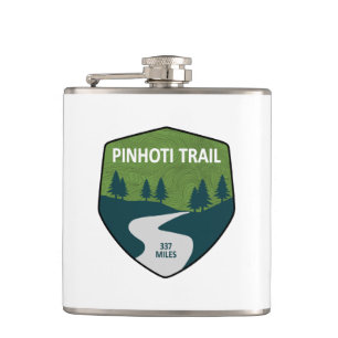 Pinhoti Trail Alabama Georgia Hip Flask