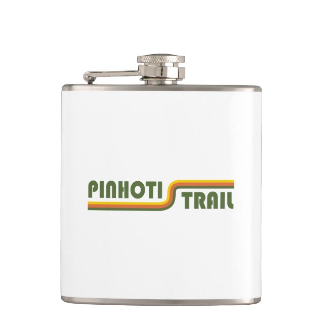 Pinhoti Trail Alabama Georgia Hip Flask (Front)