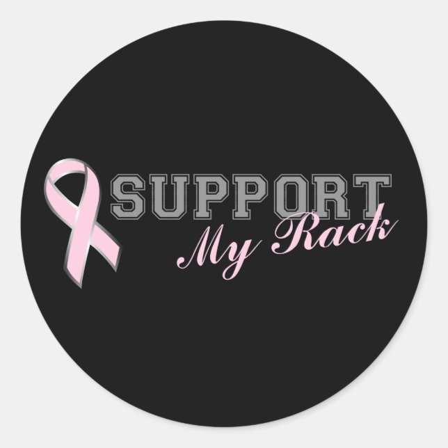 pink_07_DARK Classic Round Sticker (Front)