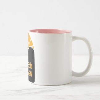 Pink 15 oz Two-Tone Mug