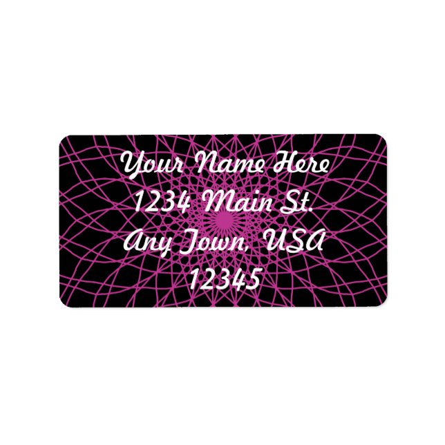 Pink 2 label (Front)