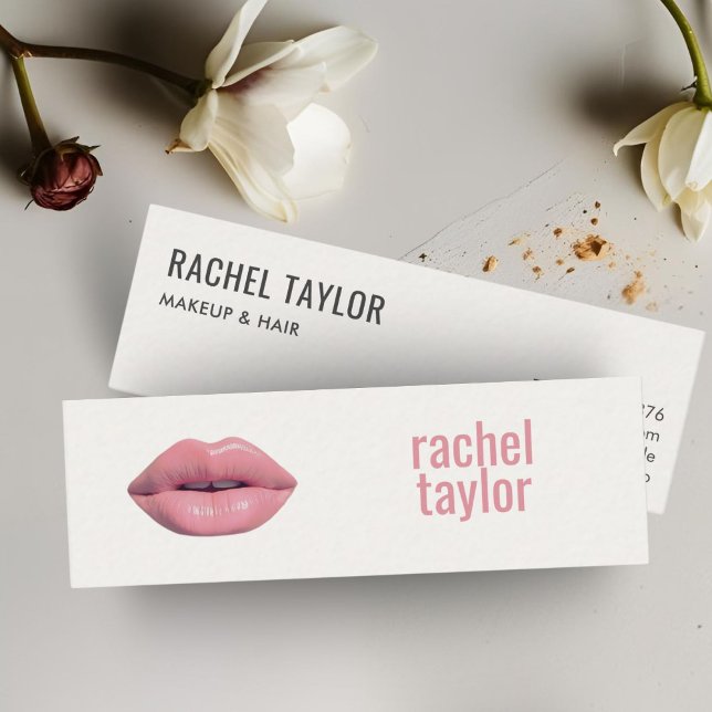 Pink 3D Hot Makeup Business Card (Creator Uploaded)