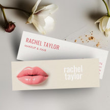 Pink 3D Lips Modern Professional