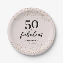Pink 50 and Fabulous Birthday Party