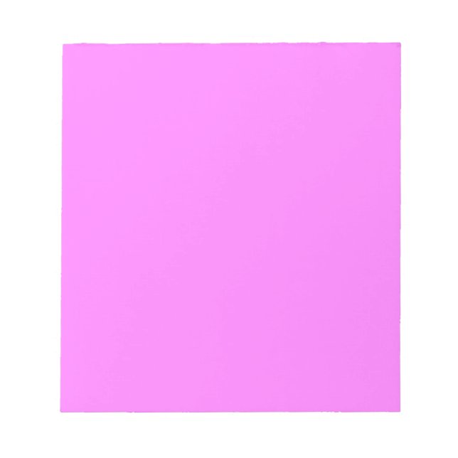 Pink 5.5" x 6" Notepad - 40 pages (Front)
