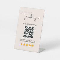 Pink 5 Star Review Business Reviews QR Code