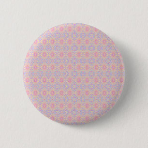 pink 6 cm round badge