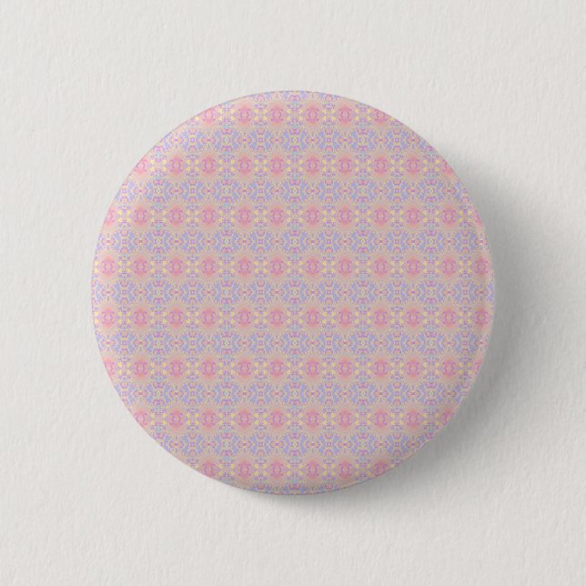 pink 6 cm round badge (Front)