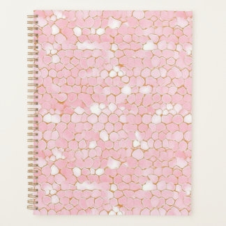 Pink Abstract Chiyogami Planner