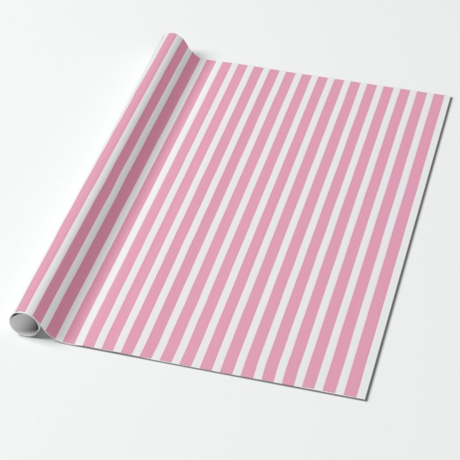 Pink Abstract Pattern Paper (Unrolled)