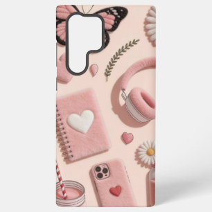 Pink Aesthetic Coquette Collage  Samsung Galaxy Case