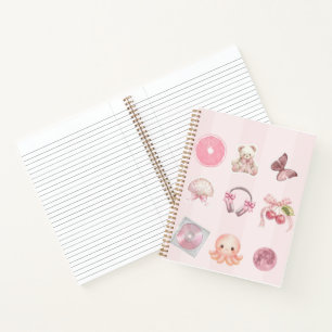 Pink Aesthetic Notebook
