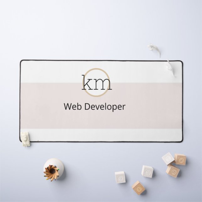 pink aesthetic professional business desk mat (Kids Table)