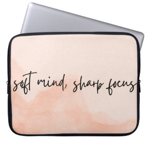 Pink Aesthetic Studycore Laptop Sleeve