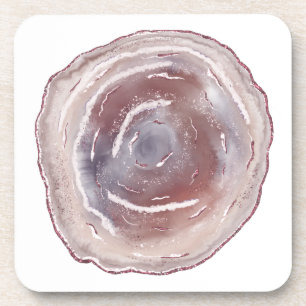 Pink Agate Coaster