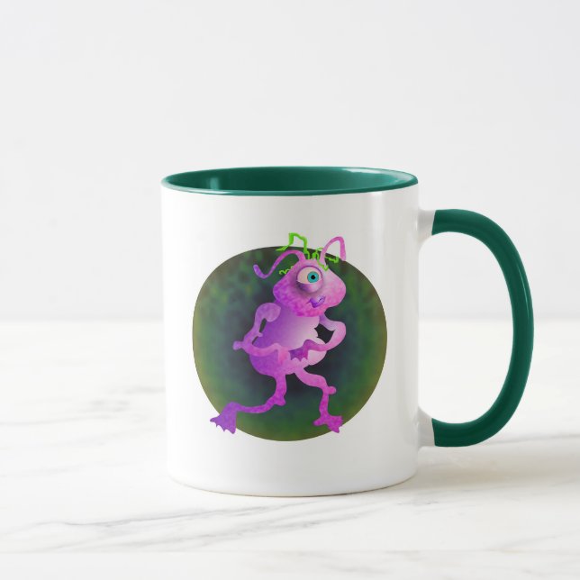 Pink Alien Mug (Right)