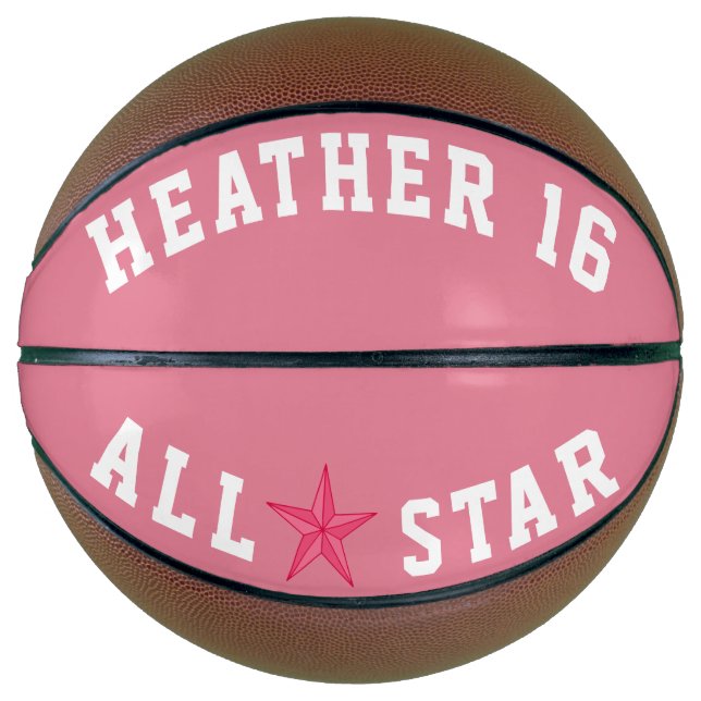 Pink Allstar Basketball (Front)