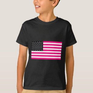 pink american flag T-Shirt