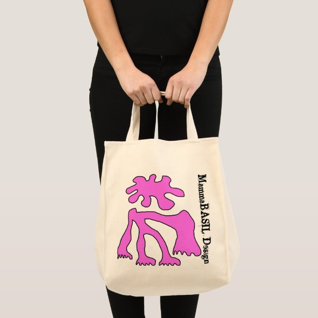 Pink Amoeba Bag! Tote Bag (Front (Product))