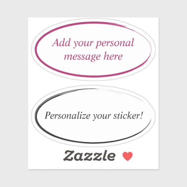 Pink and Black Brush Stroke (Sheet)