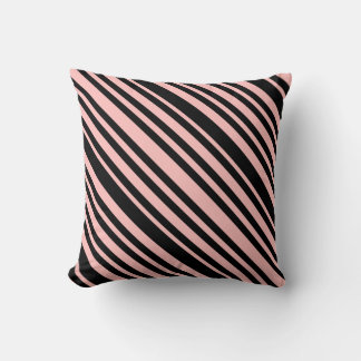 Pink and Black Cushion