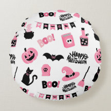 Pink and Black Halloween