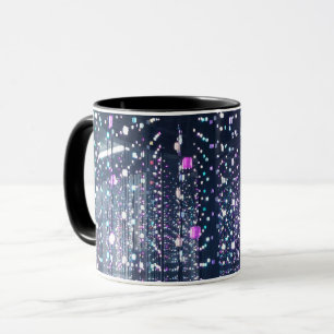Pink and Black  Mug