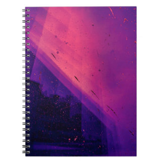 PINK AND BLACK WALLPAPER NOTEBOOK
