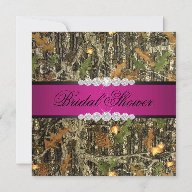 Pink and Black Zebra Bachelorette Party Invitation (Front)