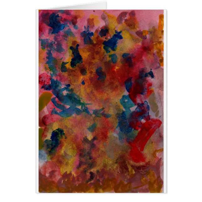 Pink and blue abstract (Front)
