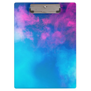 Pink and Blue Coloured Smoke   Zazzle_Growshop. Clipboard