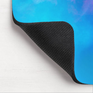 Pink and Blue Coloured Smoke Zazzle_Growshop. Mouse Pad
