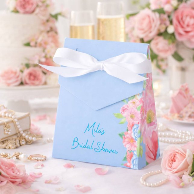 pink and blue floral favour box (Creator Uploaded)