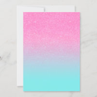 Pink And Blue Glitter Look Diva Girly Background