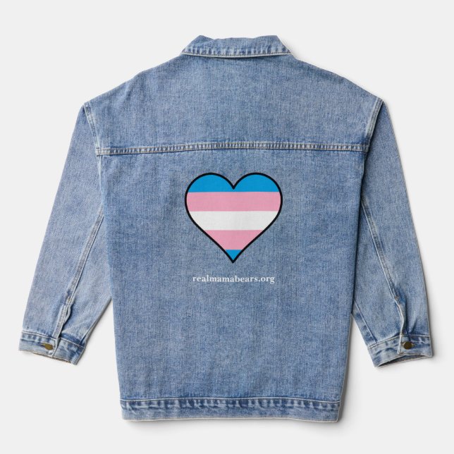 Pink and Blue Heart Jacket (Back)