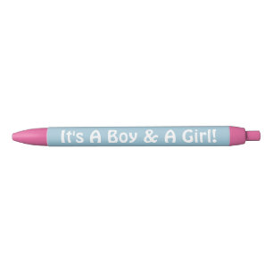 Pink and Blue It's A Boy and A Girl Hand Out Pens