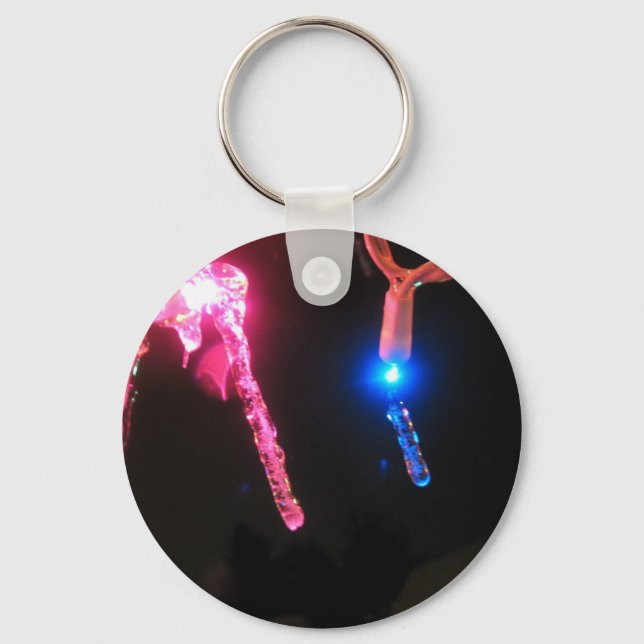 Pink and Blue Key Ring (Front)