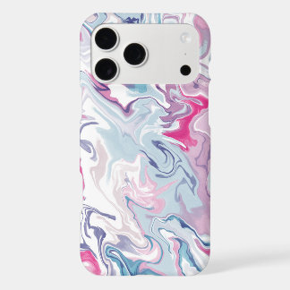 Pink and blue liquid acrylic 