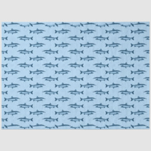 Pink and Blue Nautical Series Design 10 Tissue Paper