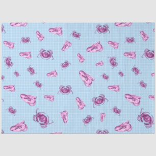Pink and Blue Nautical Series Design 15 Tissue Paper