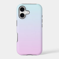 Pink and blue pastel gradient background