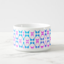 Pink and Blue pattern Chilli Bowl