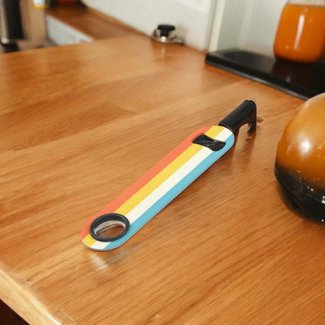 Pink and Blue Shades Stripe ( Bottle Openers )