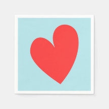 Pink and Blue Valentine's Day Heart 